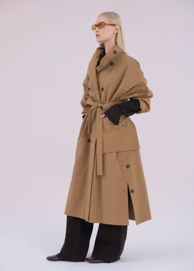 CASCADE coat beige