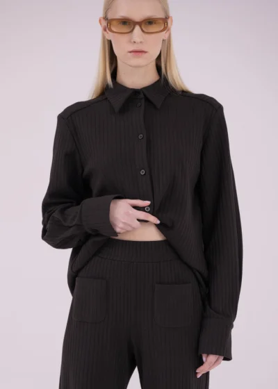 ANSELMA shirt chocolate