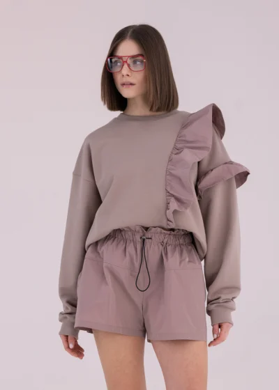 LOBEL sweatshirt mokka