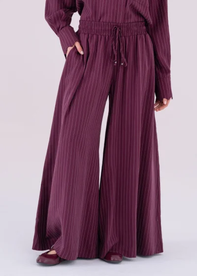  SILEN burgundy trousers