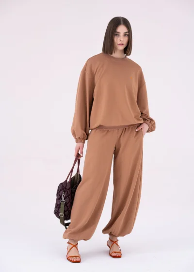 NORDIC camel trousers