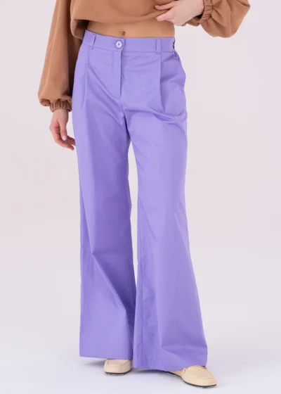 LELA trousers purple
