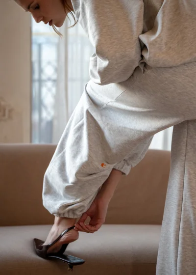 NORDIC gray trousers