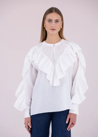  LOTUS blouse white