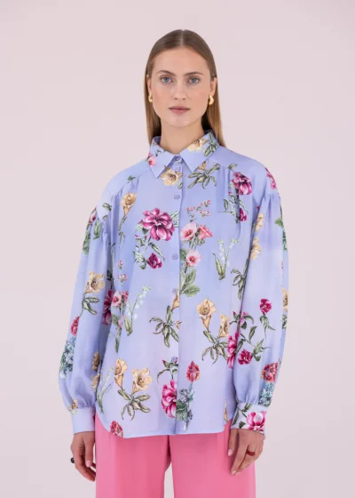 PIRYT shirt with flowers