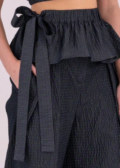 SOFIA peplum graphite