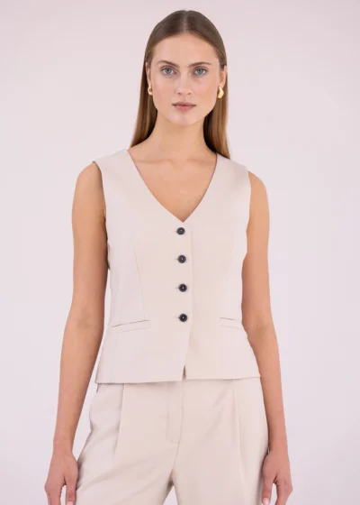  OLDROSE vest beige