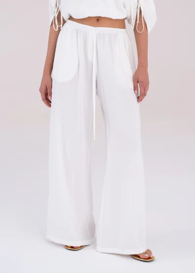  IDRA ecru trousers