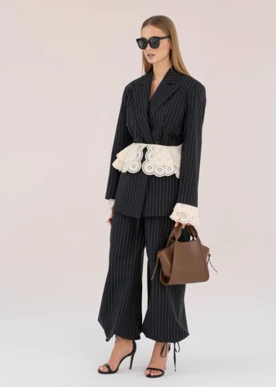  VALES striped trousers