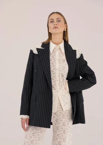 GLIMMA striped jacket