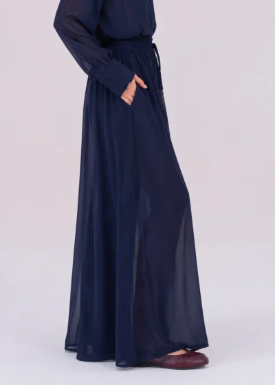 MUSE trousers navy blue
