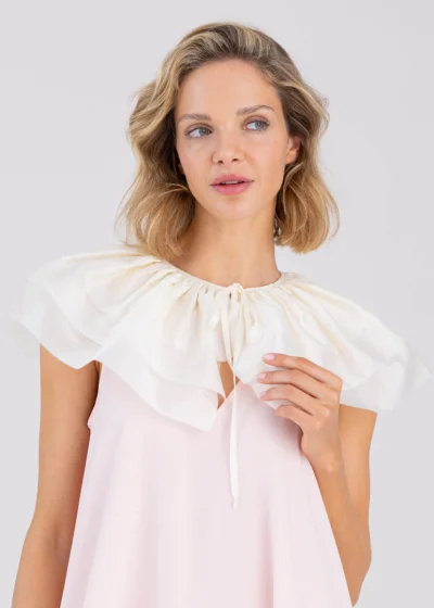 FREESIA collar ecru