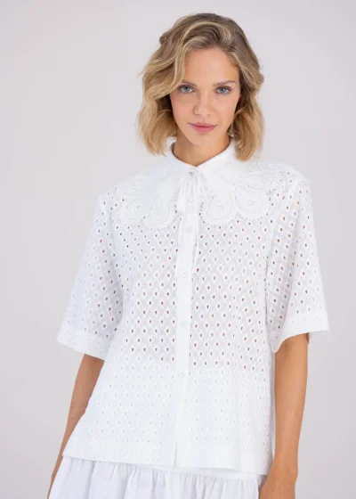 AMBROSIA collar white