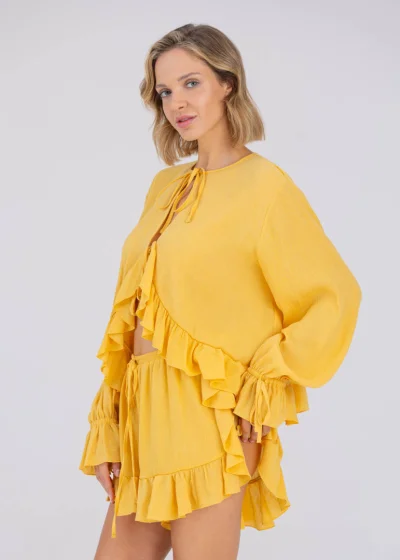 POPPY yellow blouse