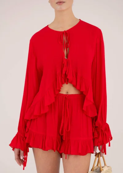 POPPY red shorts