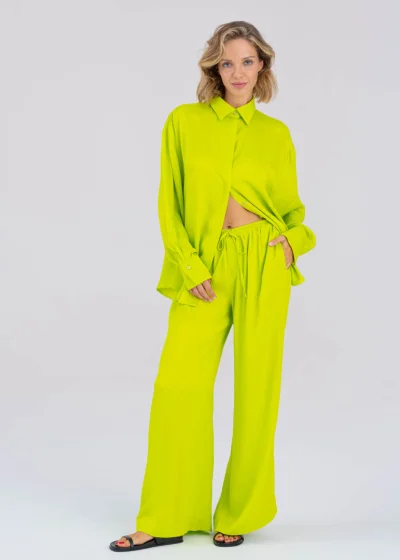  IDRA lime trousers