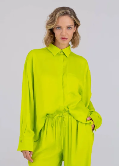  IDRA lime shirt