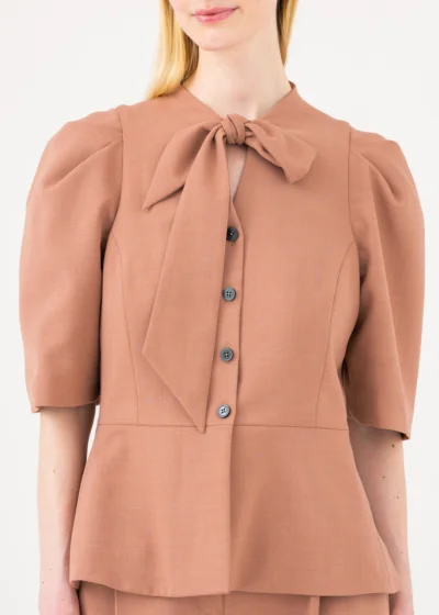 ZINIA blush blouse