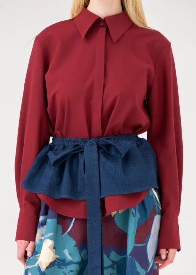  SANTAL peplum top