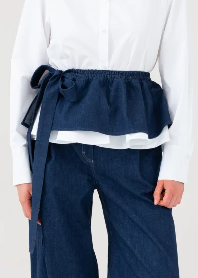  SANTAL peplum top