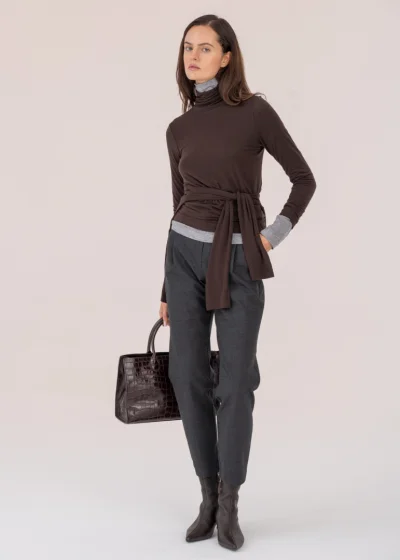 GIANNI graphite trousers