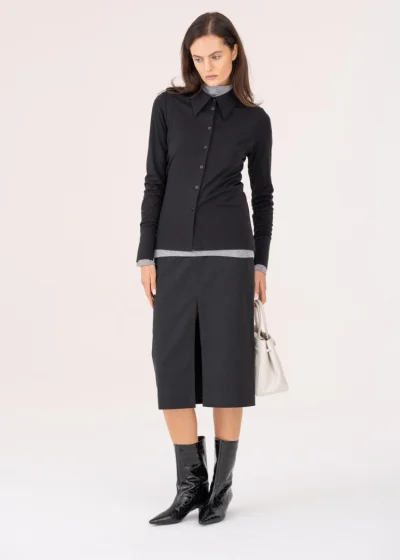 NERINE black shirt 