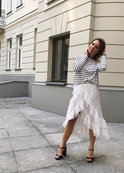 Spódnica AMBROSIA biały