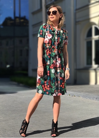 Sukienka DALILLAH kwiaty