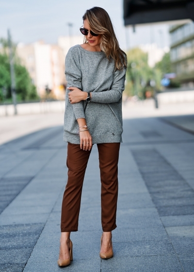 Sweter SELENA szary