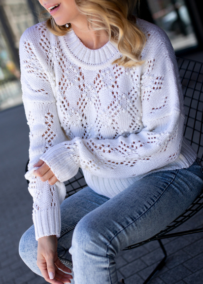 Sweter MILET ecru