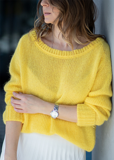Sweter ATLANTA żółty